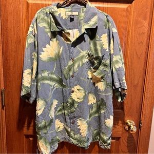 Tommy Bahama silk shirt- men’s XL